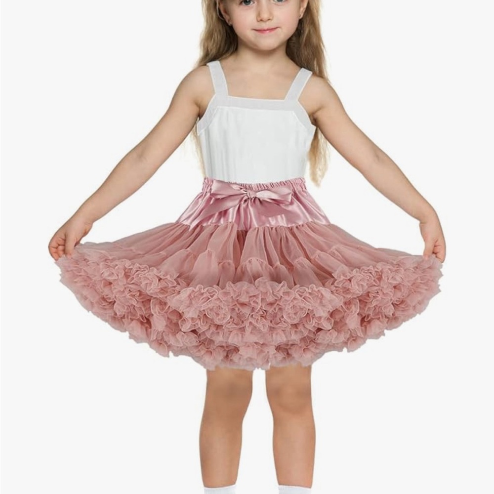 Ruffled Tutu skirt petticoat 2t